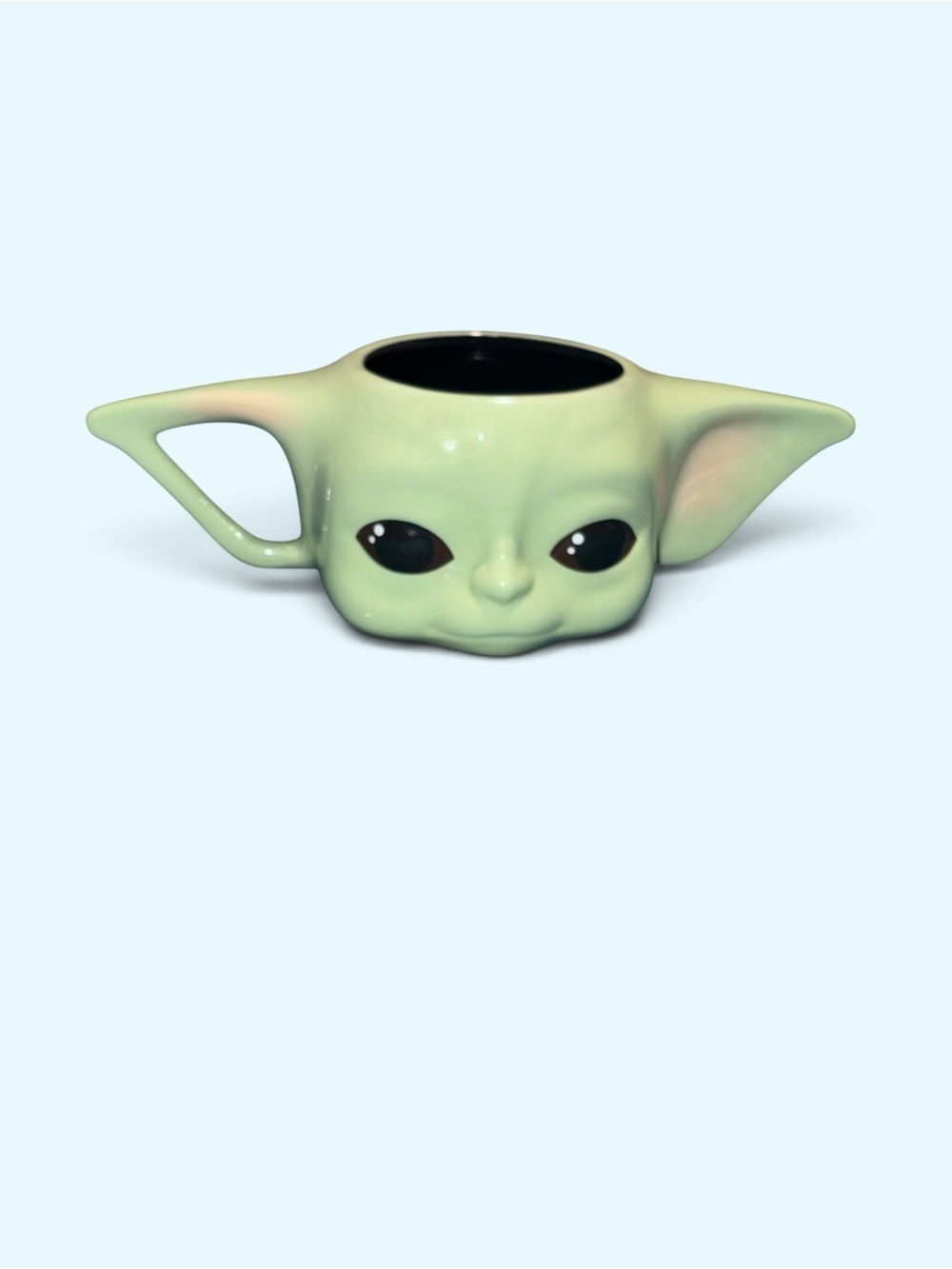 Star Wars The Mandalorian Baby Yoda 3D Sculpted Ceramic Figural Mug